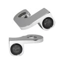 NANO Series LED Turn Signals Chrome Smoke LED