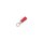 0,7-1,2 mm PVC #8 Ring Terminal Red