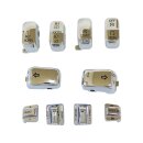 10 PC Switch Cap Set with Audio & Cruise Chrome Hand...