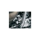Oil Filler Spout Cover Chrome