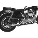Drag Pipes Exhaust Slash Cut Chrome