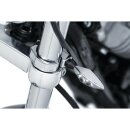 Custom Light Pipe Wrench Fork Mounts Chrome