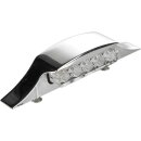 Down & Inside LED License Plate Light Chrome