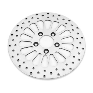 Super Spoke Brake Rotor Stainless Steel 11,8" Polished Rear