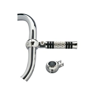 1-1/4" Clamp-On Peg Mount for Highway Bars Chrome