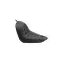 Enzo Horizontal Solo Seat Black Vinyl