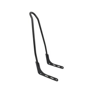 One-Piece Tall Rigid Sissybar, gloss black Sissy Bar