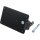 Sidemount License Plate Bracket Kit France 210 x 130 mm Black Powder Coated