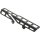 Square Softail Belt Guard Flat Black Satin