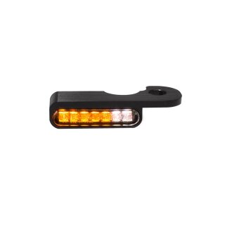 OEM Hand Control LED Turn Signal/Position Lights Black Anodized Smoke LED
