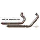 Outline Top Chopp Big Hole Konus Exhaust System Chrome Satin