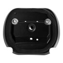 Down & Inside License Plate Bracket Black Satin