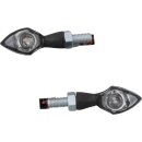 Pen Head LED Turn Signal Black Clear LED