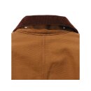 Loose Fit Firm Duck Blanket-Lined Chore Coat