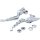 Zombie Hand Control Levers Chrome