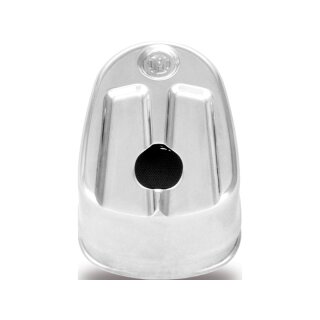 Scalloped Ignition Switch Cover Chrome