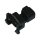 OEM Front & Rear Fuel Injector Mate Connector Black