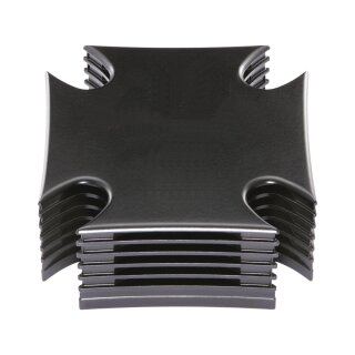 Iron Cross Air Cleaner Black