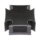 Iron Cross Air Cleaner Black