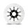 Revel Brake Rotor Contrast Cut Platinum 11,5" Rear