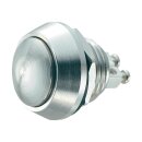 Stainless Steel Push Button Switch M12x1