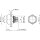 Stainless Steel Push Button Switch M12x1