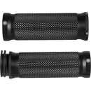 Base Grips Black Cut 1" Satin Cable operated