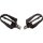 MX Foot Pegs Black, Powder Coated