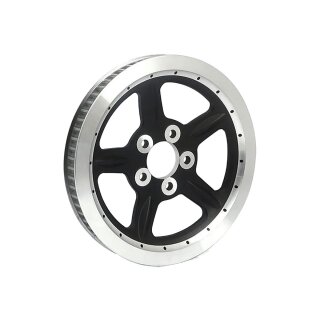 OEM Style Rear Belt Pulley Silver 1 1/8" 68.0 teeth