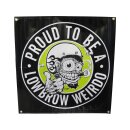 Customs Weirdo Banner 30" x 30" ,vinyl with...