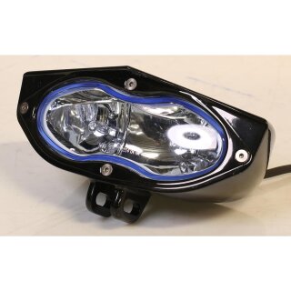 Time Crack Scheinwerfer Black