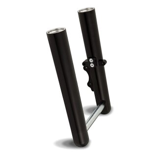Arlen Ness Hot Legs single disc smooth, black