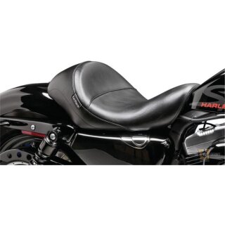 Aviator Smooth Solo Seat Black Vinyl