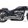 Radial Low Exit Slant Exhaust System Show Chrome