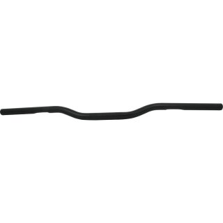 Street Bar Handlebar Dimpled Black 1" Powder Coated