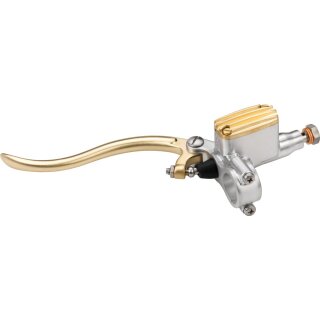 Deluxe Clutch Master Cylinder Kit Aluminium Brass 14 mm Satin