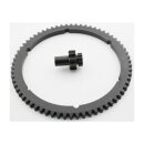 66T STR.RNG GR & 9TOOTH PIN.GR Starter Ring Gear with...