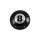 8-Ball Point Cover 5-hole Black Satin