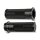 Arlen Ness Fusion billet slot track grips black