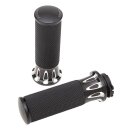 ARLEN NESS Deep Cut Custom Griffe schwarz für Harley...