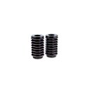 Retro Fork Boots Black Diamond Cut Anodized