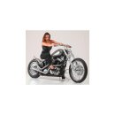 Nitro 18 Wheel Chrome 23" 3,50" ABS Single Flange Front