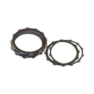 Clutch Friction Plate Kit- Carbon Fiber Friction Plate Kit 9 plates