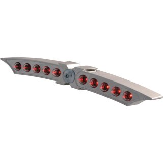 X-Wing LED Taillight Chrome Chrome LED