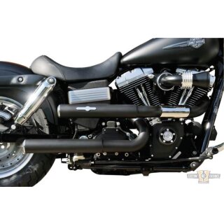 Hot Shot E3 Shotgun Baker Straight Exhaust System Polished