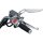 Thresher Open Ends Grips Open grip ends with bar mounted end caps Chrome 1" Cable operated Throttle By Wire