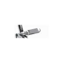 Grooved Passenger Pegs Aluminium, Polished