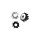 Iron Cross Rear Fender Mounting Bolt Kit