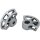 Tie-Down Anchor Rear Fender Struts Tie Down Silver