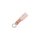 0,7-1,2 mm Heat Sealable #8 Ring Terminal Pink